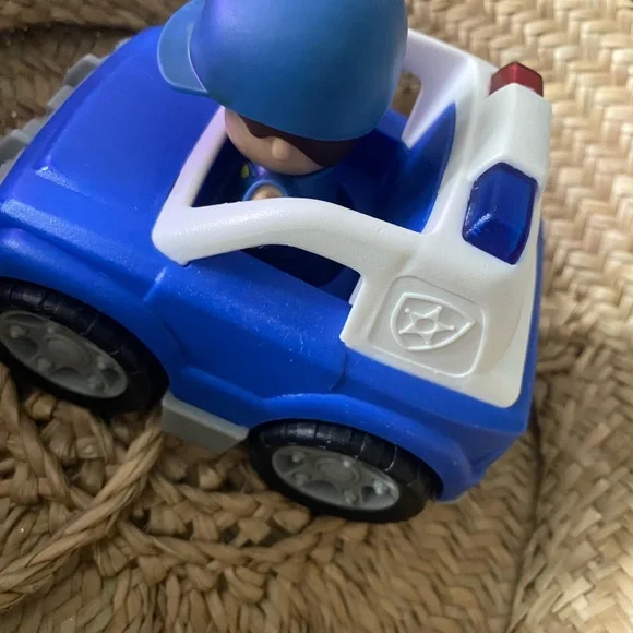 Blue Police Toy Car - Picture 6 of 7